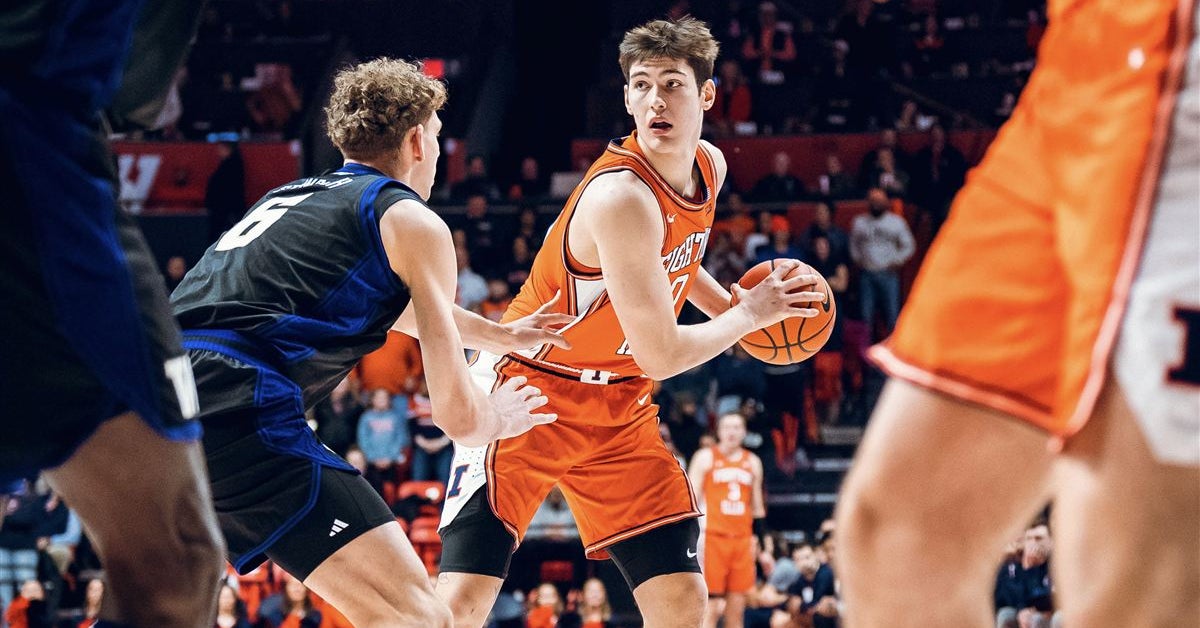 Quick hits: Wagler, Mirkovic lead Illini to 75-66 win over Washington to keep pace atop Big Ten - 247Sports image