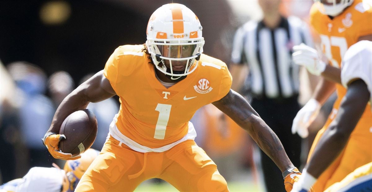 2022 NFL Draft: WR Velus Jones Jr., Tennessee, Round 3, Pick 71