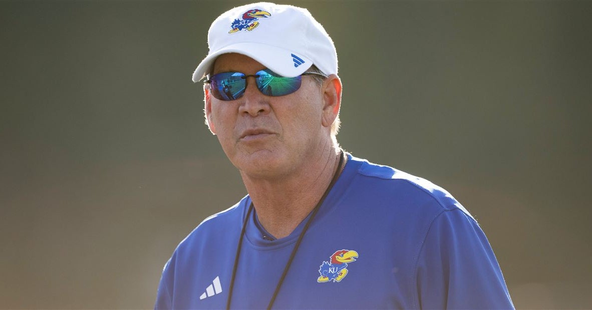 Lance Leipold provides a health update on KU coming out of camp