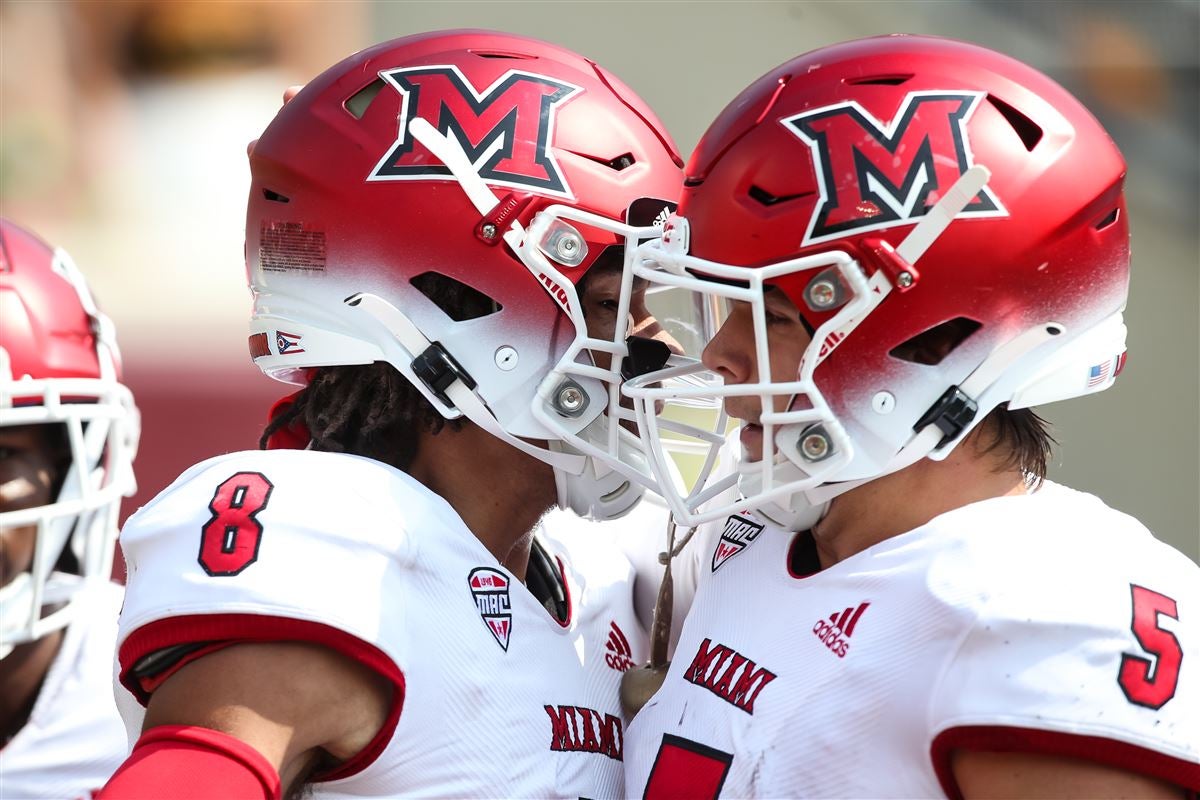 miami ohio football helmet