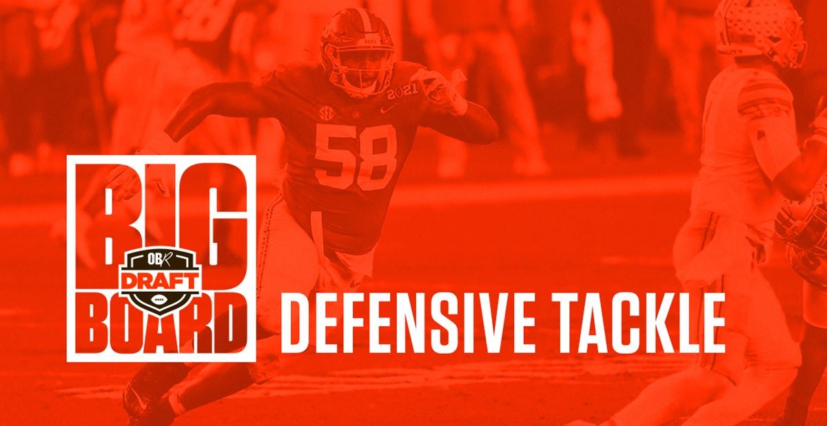 2021 OBR Cleveland Browns Big Board Defensive Tackle