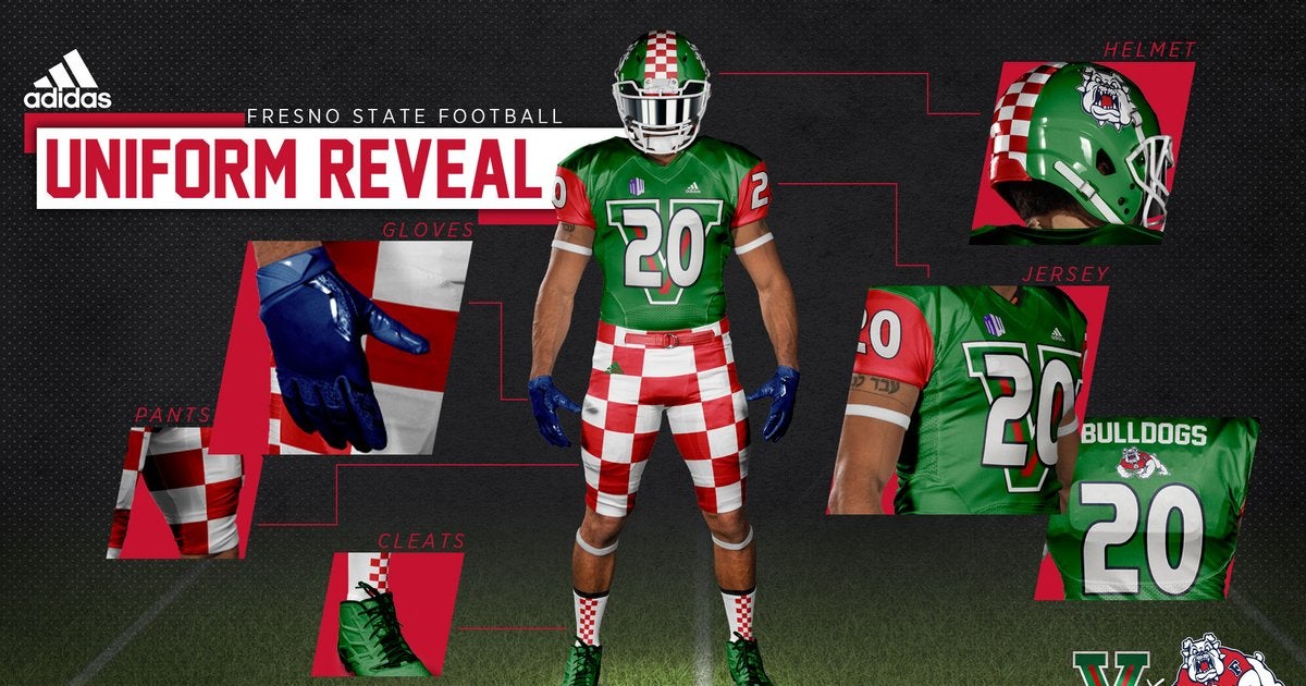 Fresno State unveils 'new uniform' as April Fools' Day joke