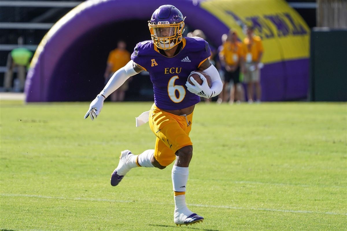 ECU junior RB Darius Pinnix enters transfer portal