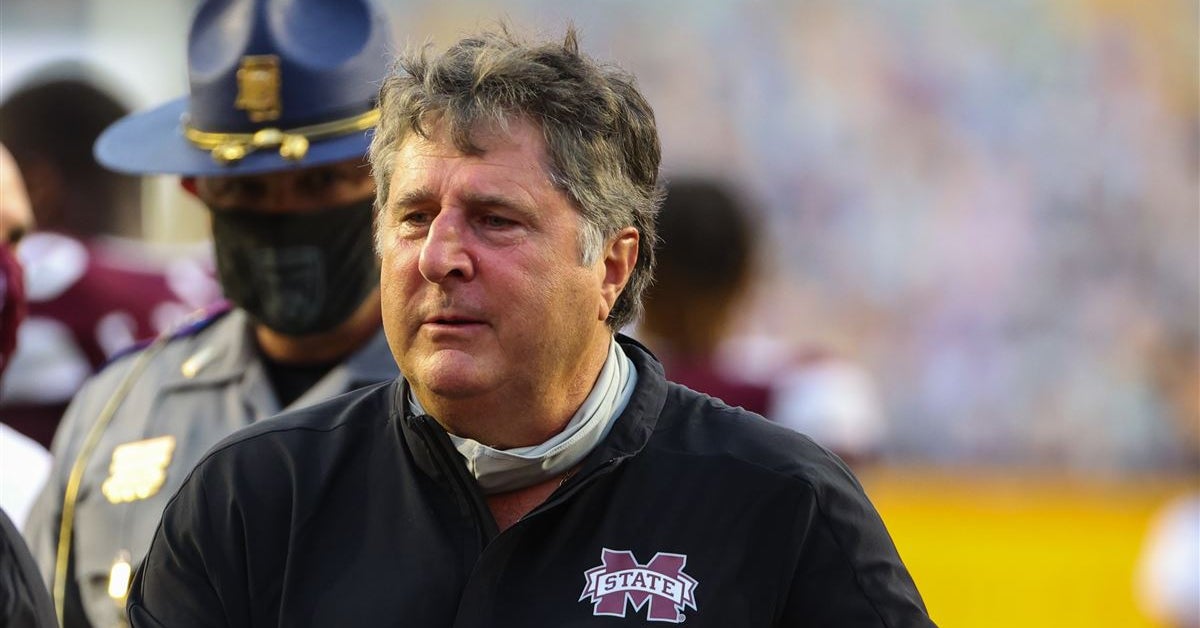 Mike Leach's epic reaction to first SEC win, MSU's upset of LSU