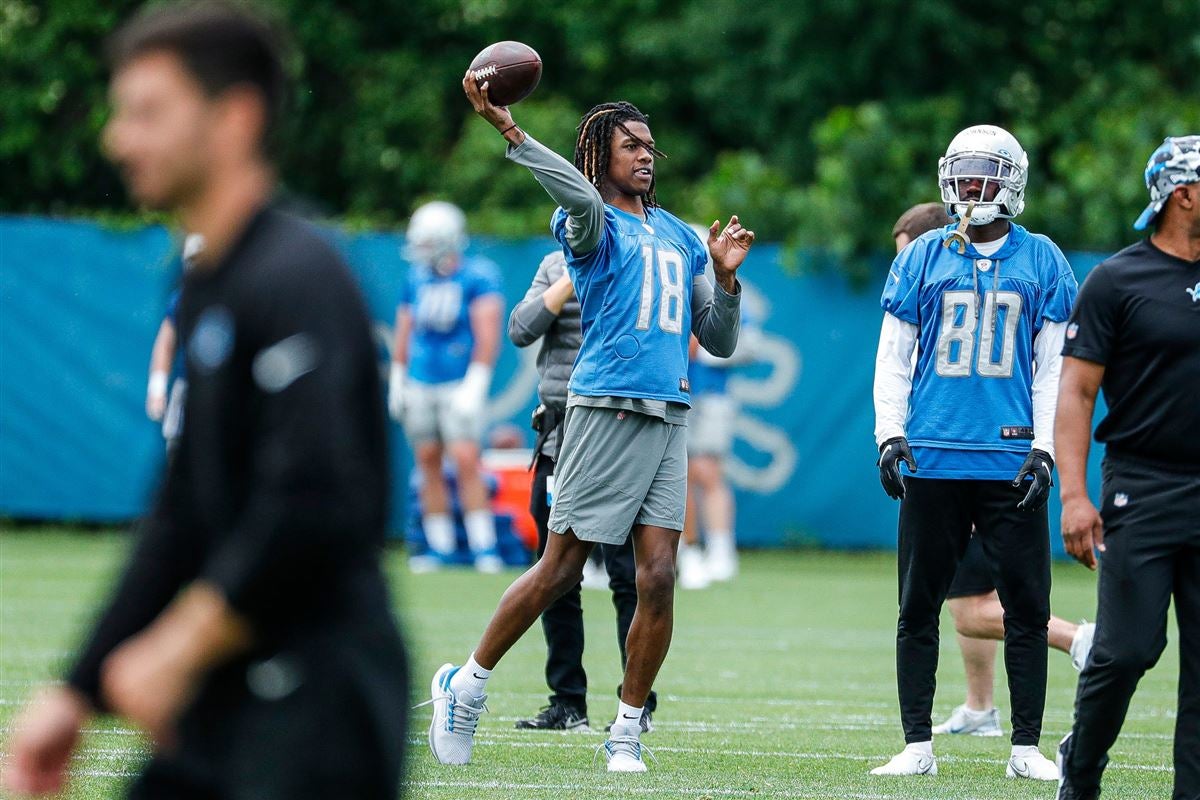 Lions WR Amon-Ra St. Brown returns to practice, National Sports