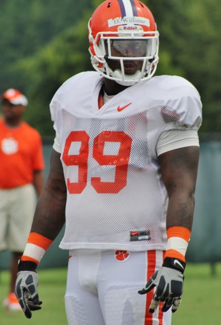 DeShawn Williams Clemson Tigers Practice Jersey-#99 3XL-crrnt Cincinnati  Bengal