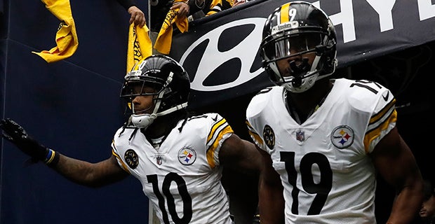 Pittsburgh Steelers' Martavis Bryant and JuJu Smith-Schuster