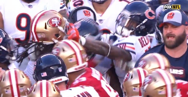 49ers vs. Bears fight: Richard Sherman, 2 others ejected 