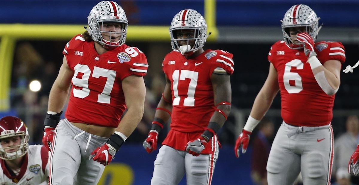 Players and Coordinator Greg Schiano React to Nick Bosa's