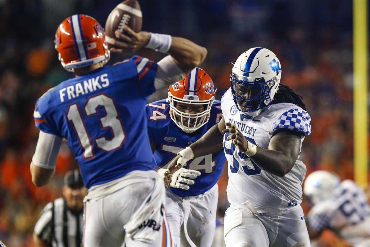 First Look At Former SEC QB Feleipe Franks Playing TE Is Encouraging