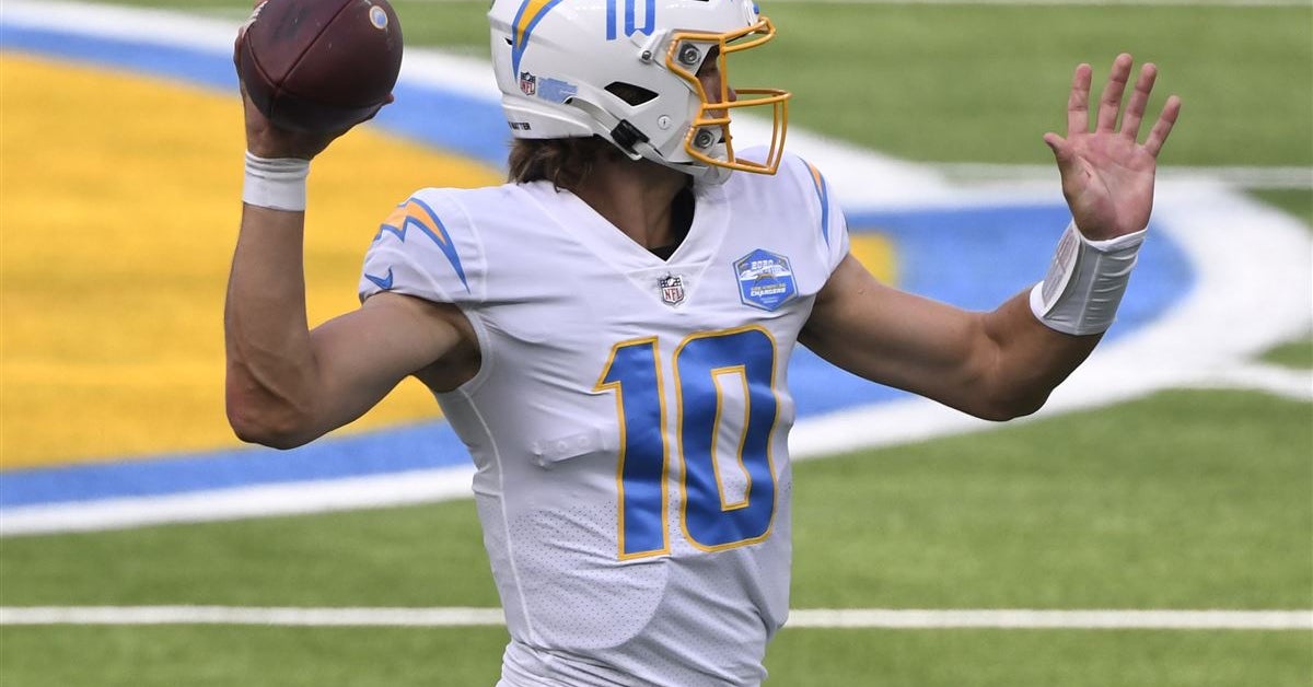 Justin Herbert named PWFA's 2020 Rookie of the Year