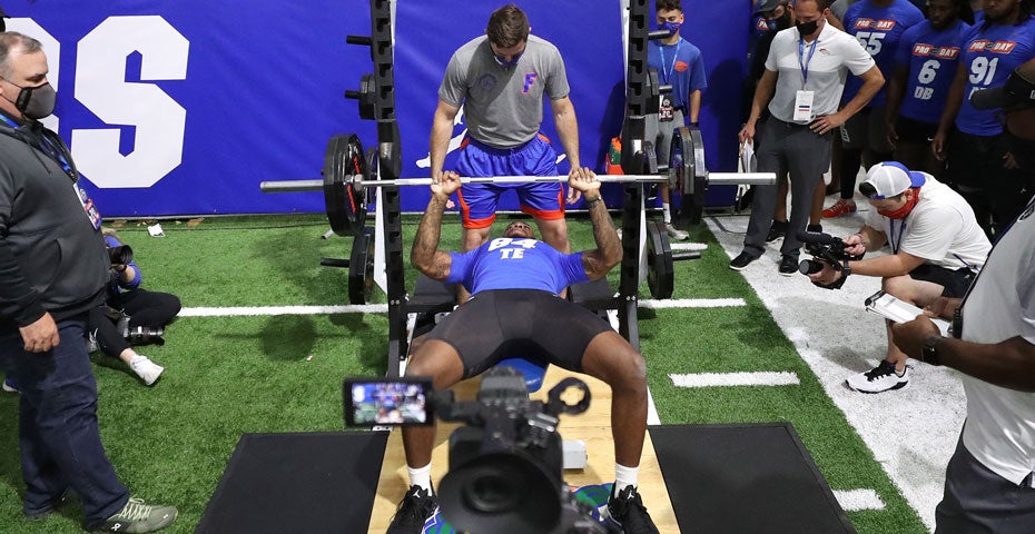 Kadarius Toney impresses at pro day - 1standTenFlorida