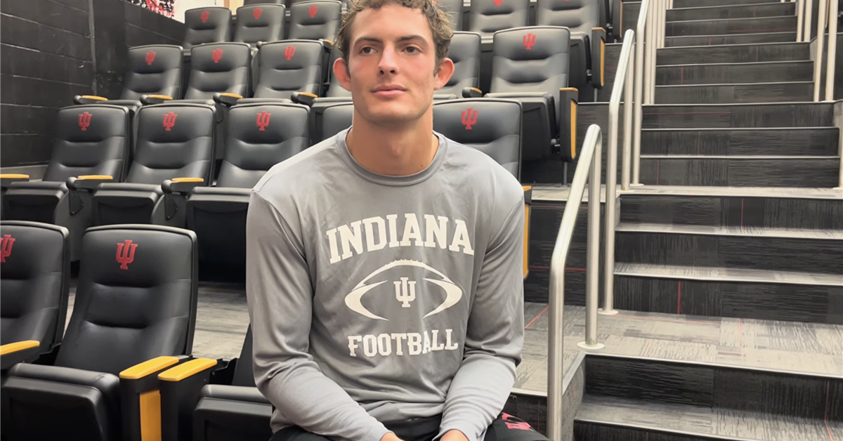 Midweek Q&A: Indiana wide receiver Charlie Becker