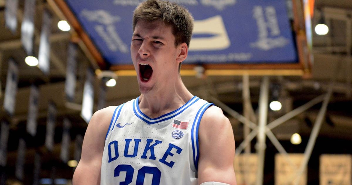 Kyle Filipowski earns fourth straight ACC Rookie of the Week honor