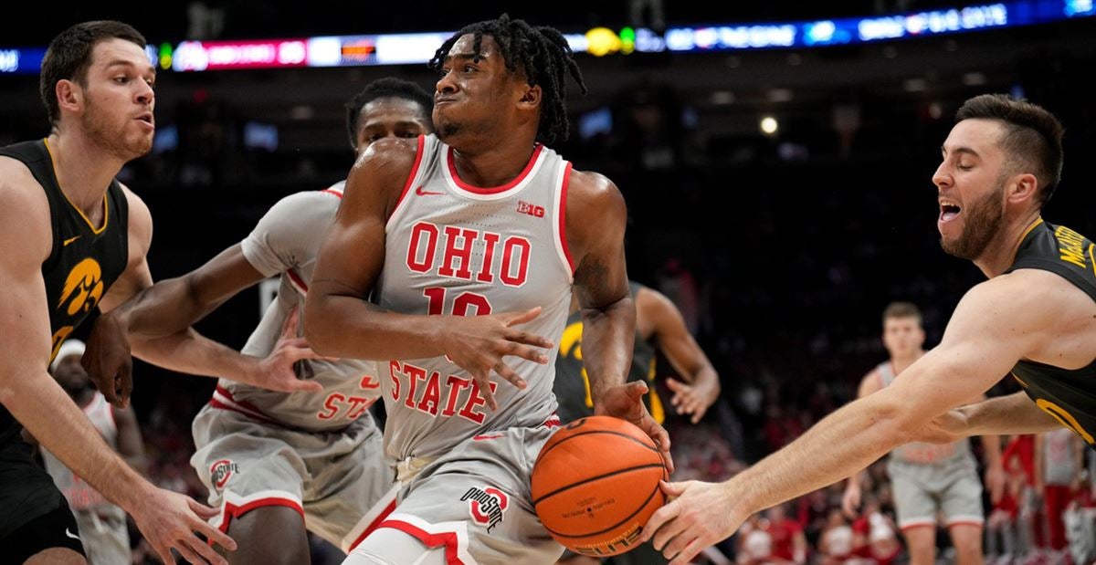 Sensabaugh, Likekele help Buckeyes down Iowa 83-77 to snap 5-game losing streak - Vimarsana News