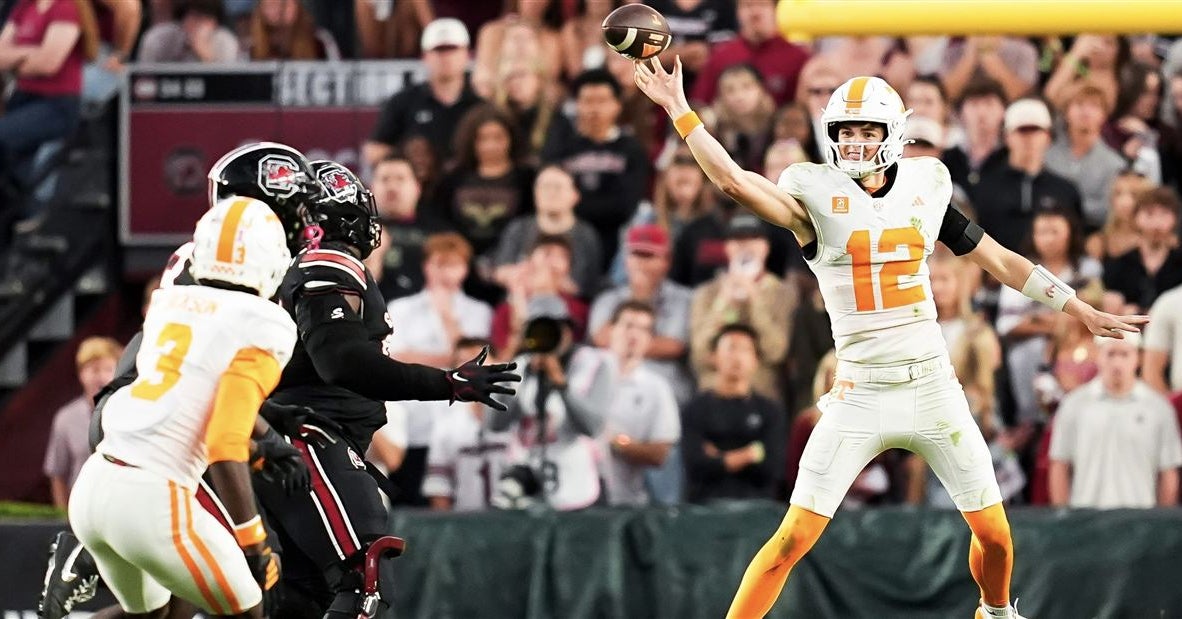 How Pro Football Focus graded Vols in Tennessee's loss at South Carolina