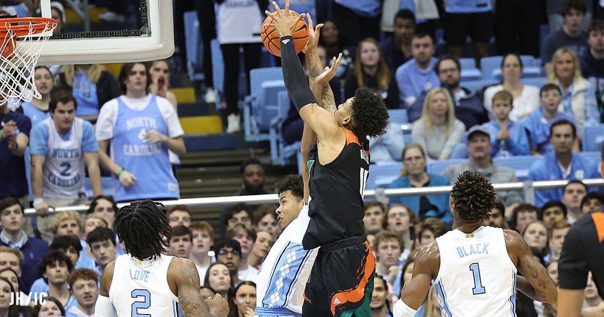 Dewey Burke's Five Takeaways: North Carolina vs. Miami