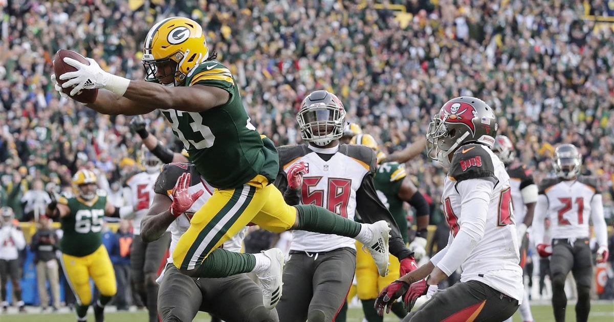 Aaron Jones ranked among 32 best running backs in NFL