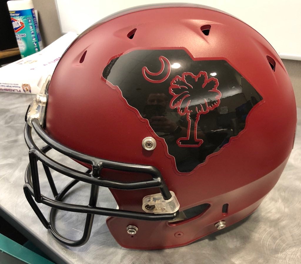 Check out this South Carolina Gamecocks concept helmet