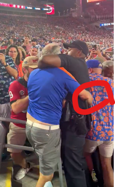 Fight in stands