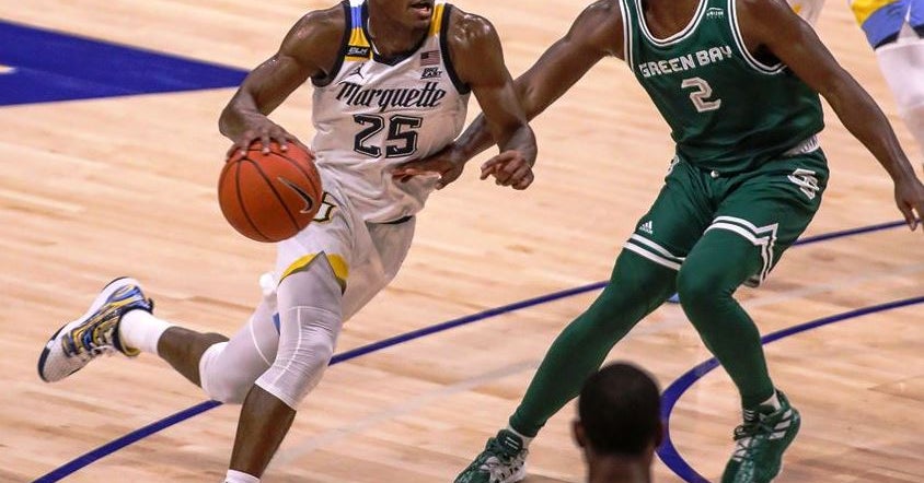 Koby McEwen scores 28 pts/ Marquette 82 Green Bay 68