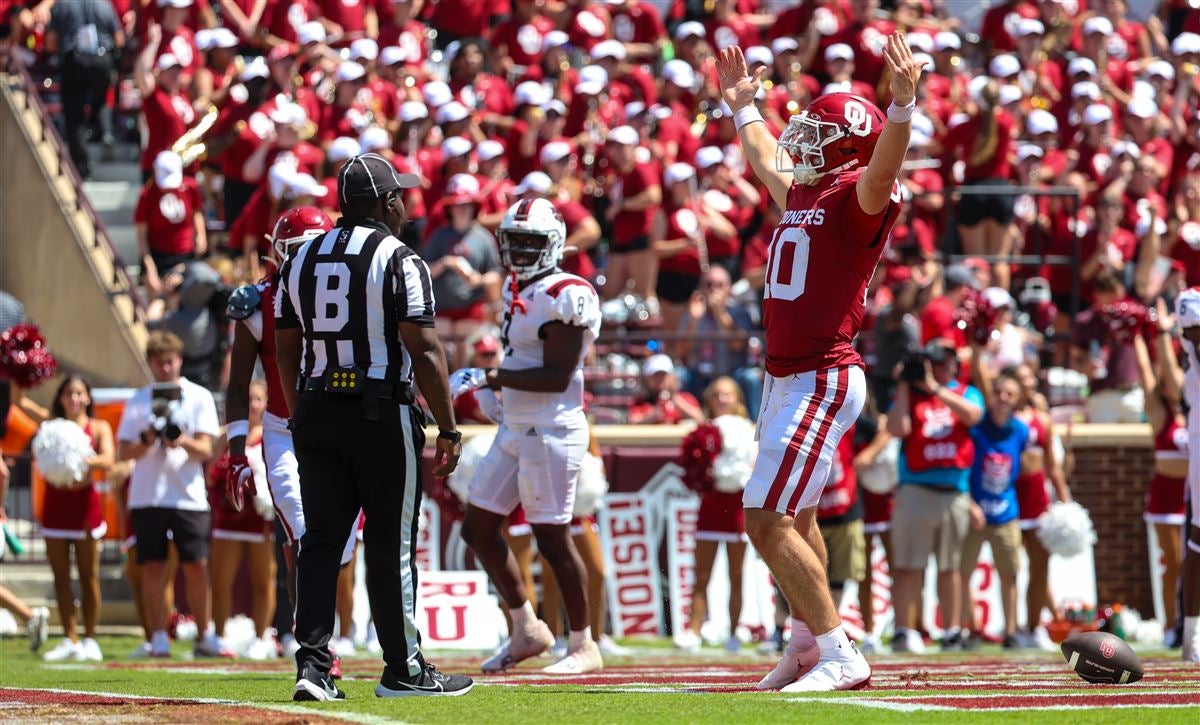 Jackson Arnold's College Debut Was Pristine, Even If His Oklahoma ...