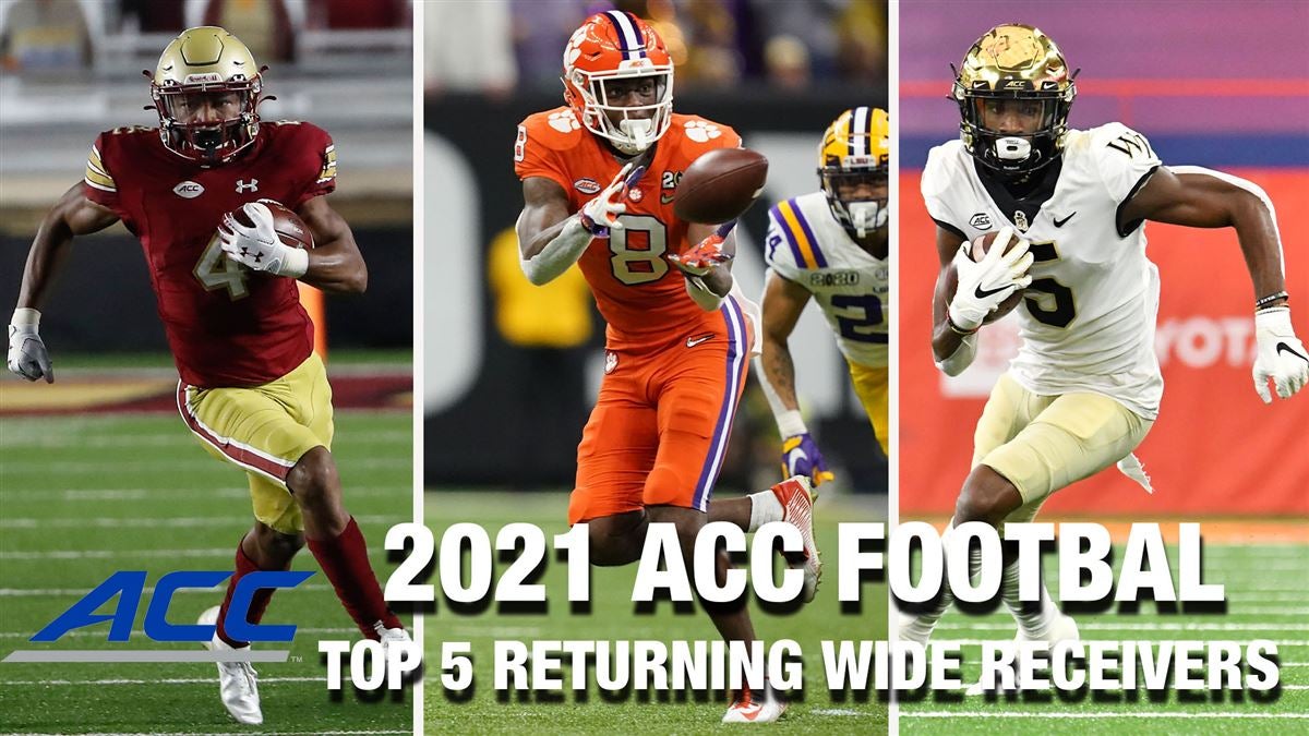 Top 5 Returning ACC Wide Receivers