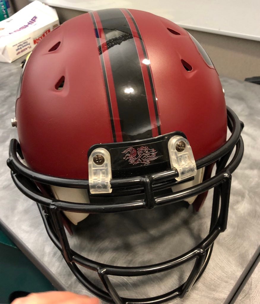 Check out this South Carolina Gamecocks concept helmet