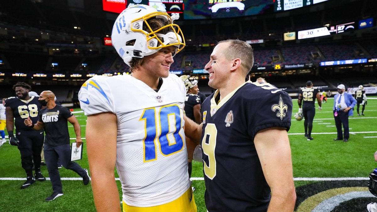 Drew Brees lauds Justin Herbert: 'His physical tools are as good as anybody  I've ever seen'