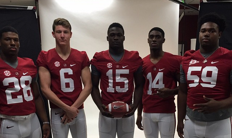 alabama jersey numbers