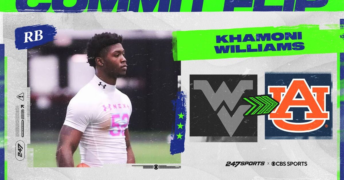 Auburn flips West Virginia RB commit Khamoni Williams
