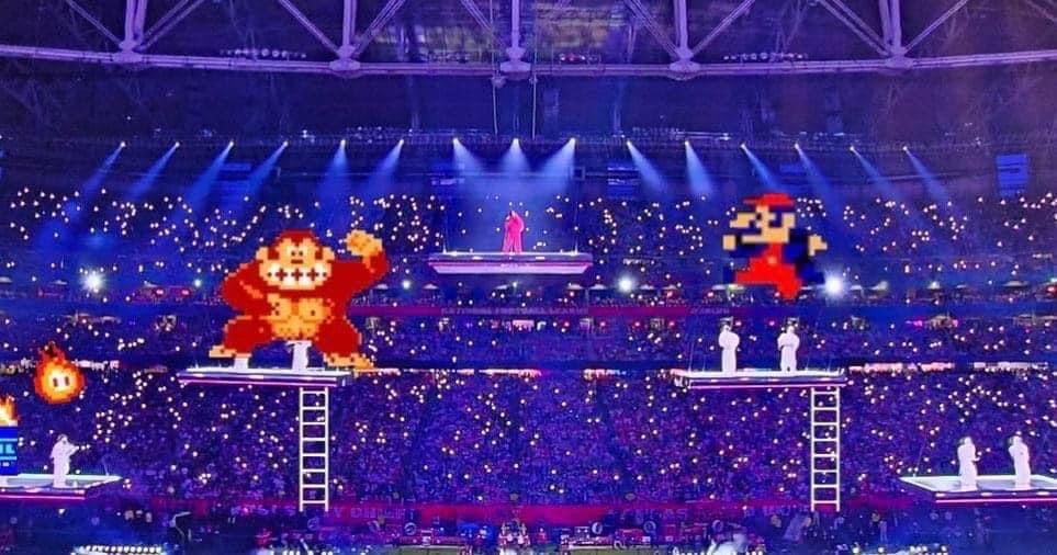 Halftime show...