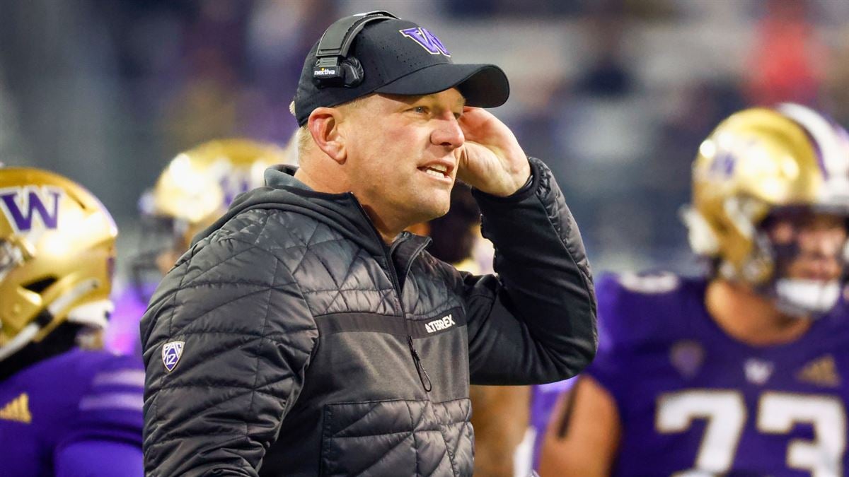Washington football coach Kalen DeBoer, players turn page to Apple Cup at  Washington State after Colorado rout