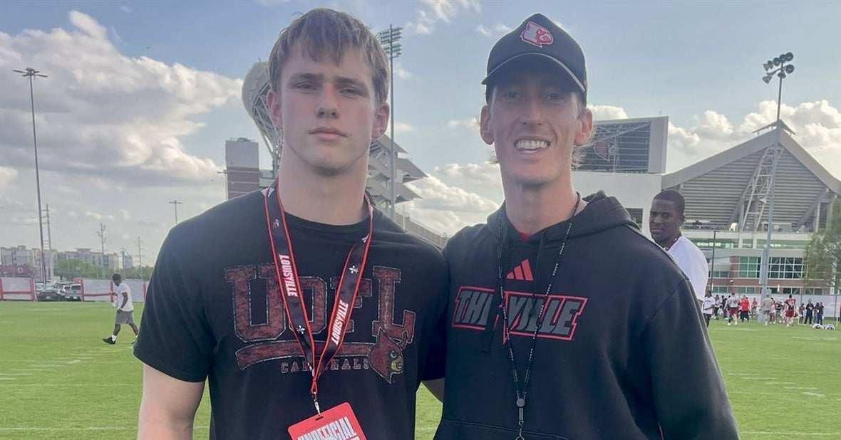 '29 Indiana LB Austin Phillips visits Louisville, lands offer