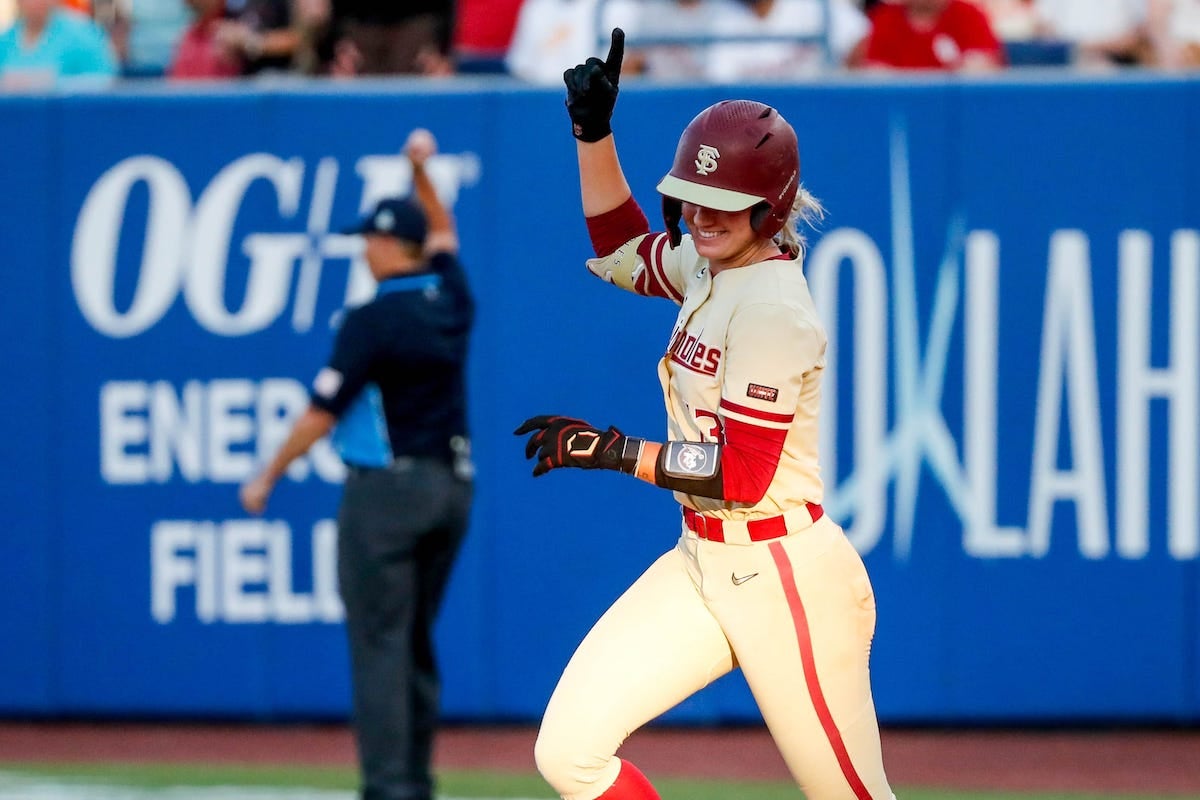 Oklahoma drops FSU to 3-peat at Women's College World Series