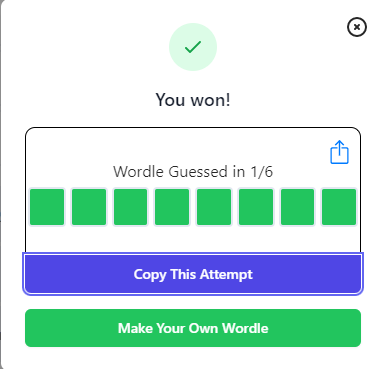 OT: Wednesday's Wordle Leaked