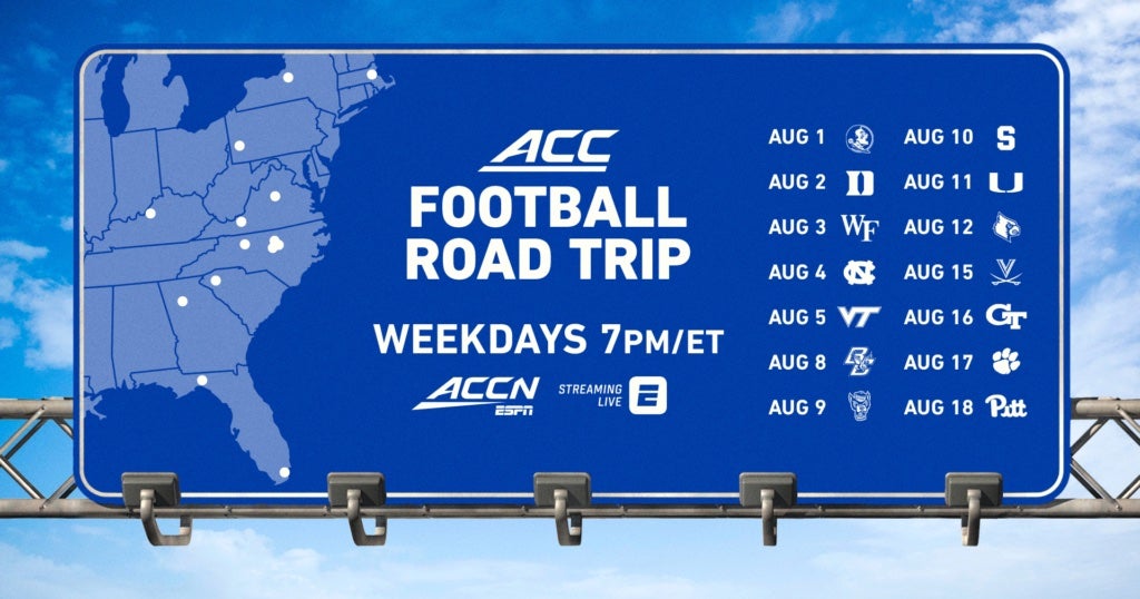 ACC Football Road Trip kicks off at Florida State on Monday