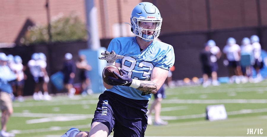 Quietly waiting his turn, wide receiver Justin Olson ready to shine for UNC football