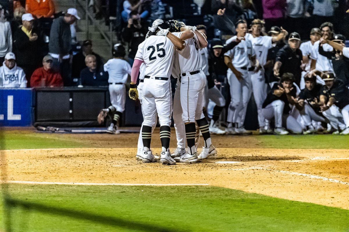 No. 1 Wake Forest Baseball defeats Notre Dame 75 in ACC Championship