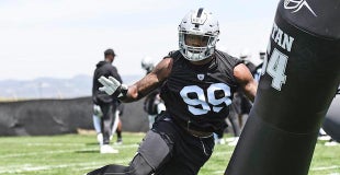 Arden Key's play headlines day three of Raiders training camp Arden Key's play headlines day three of Raiders training camp