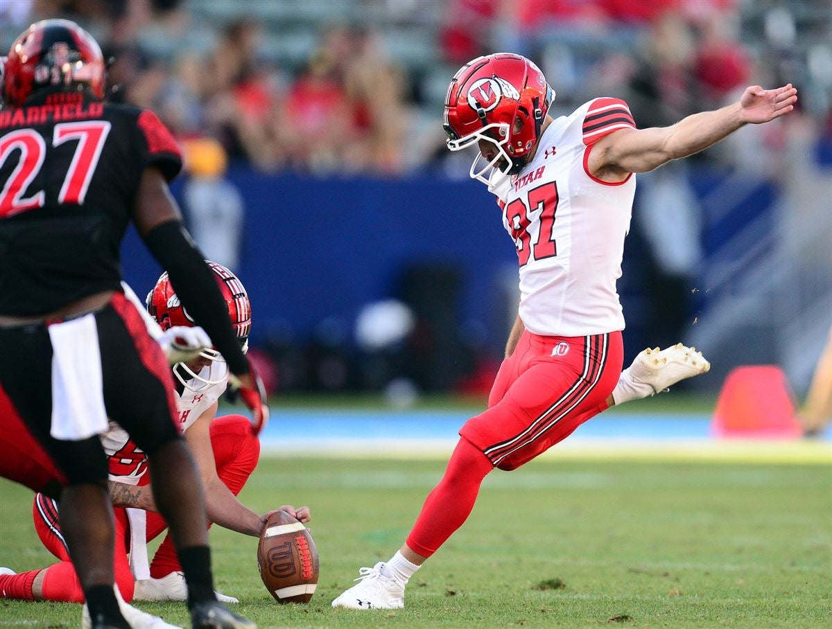 Jadon Redding is now Utah's primary kicker; can he hang onto the