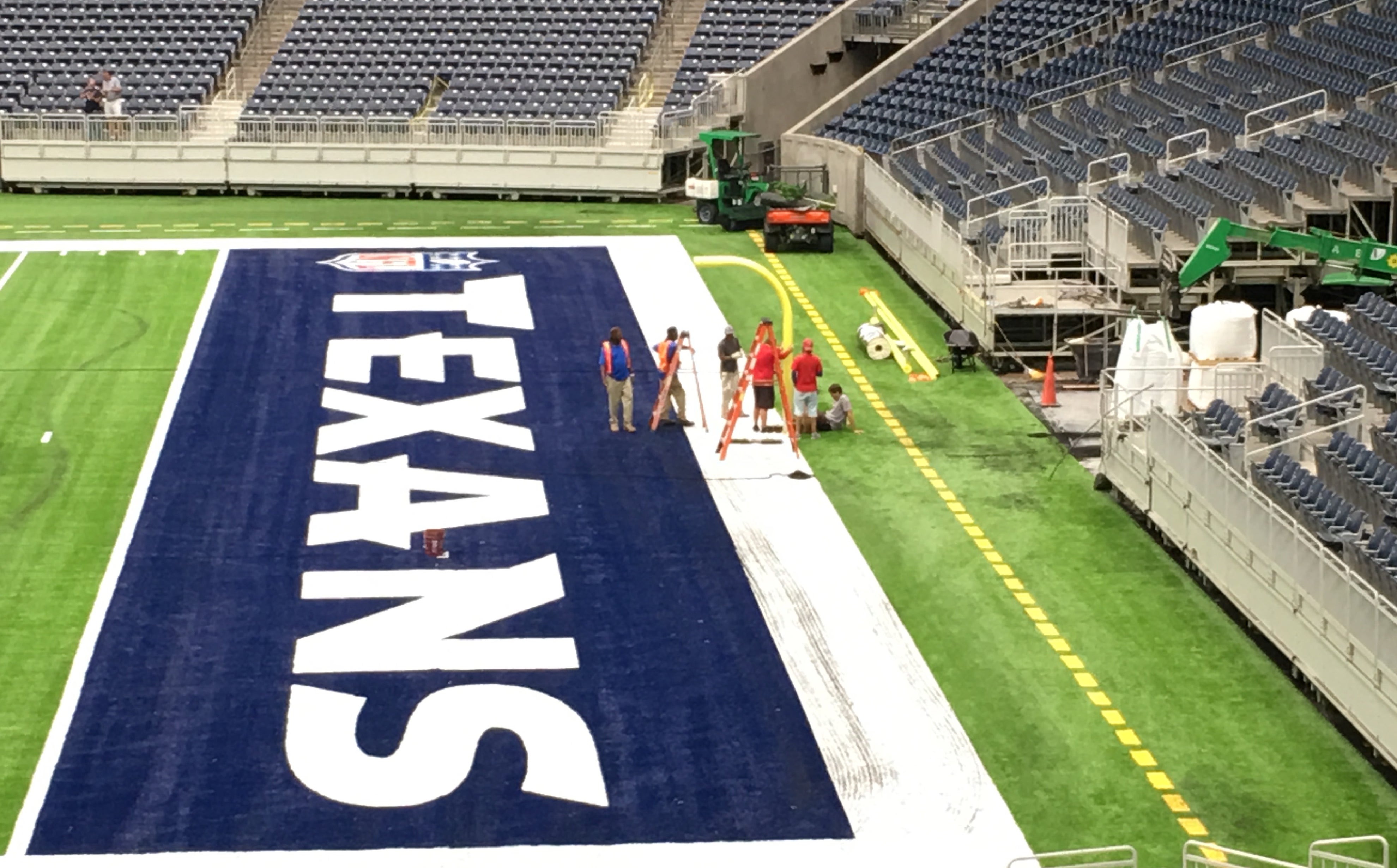 Texans Will Change Field Surface At NRG Stadium To Artificial Turf  Immediately - Battle Red Blog