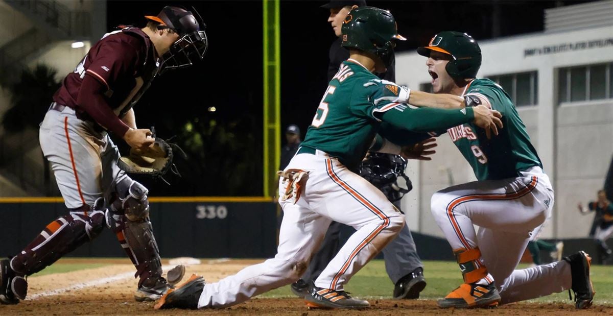 Hurricanes take two in doubleheader from No. 17 Hokies - Virginia Tech  Athletics