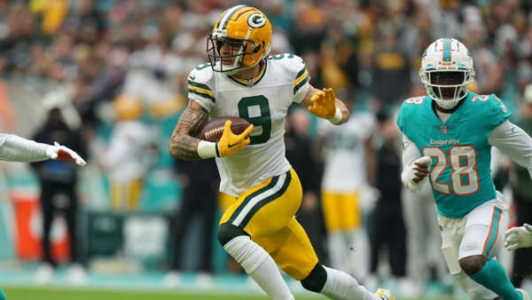 Green Bay Packers All-Pro Kick Returner Keisean Nixon Practices