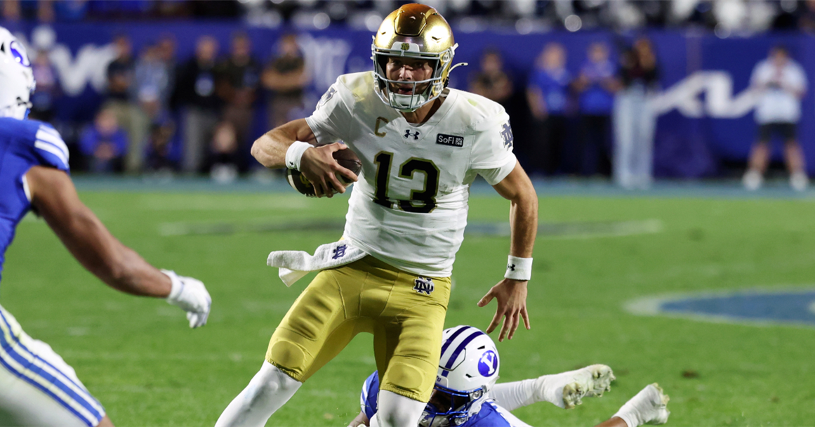The Z-Score: Inside the Numbers of Notre Dame's Reality Check Loss to BYU