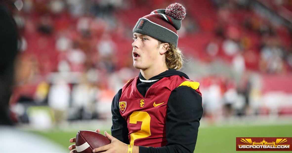 USC football: QB Jaxson Dart still isn't "cleared" for full practice participation 