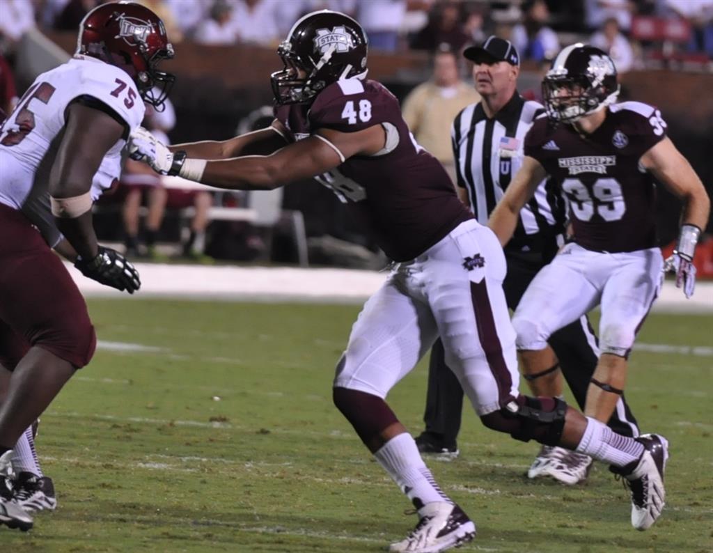 Richie Brown, 2012 Inside Linebacker, Mississippi St