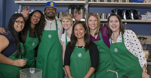 Marshawn Lynch Teams With Starbucks For Beast Mode Frappucino