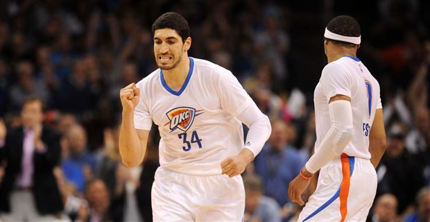 Image result for enes kanter thunder