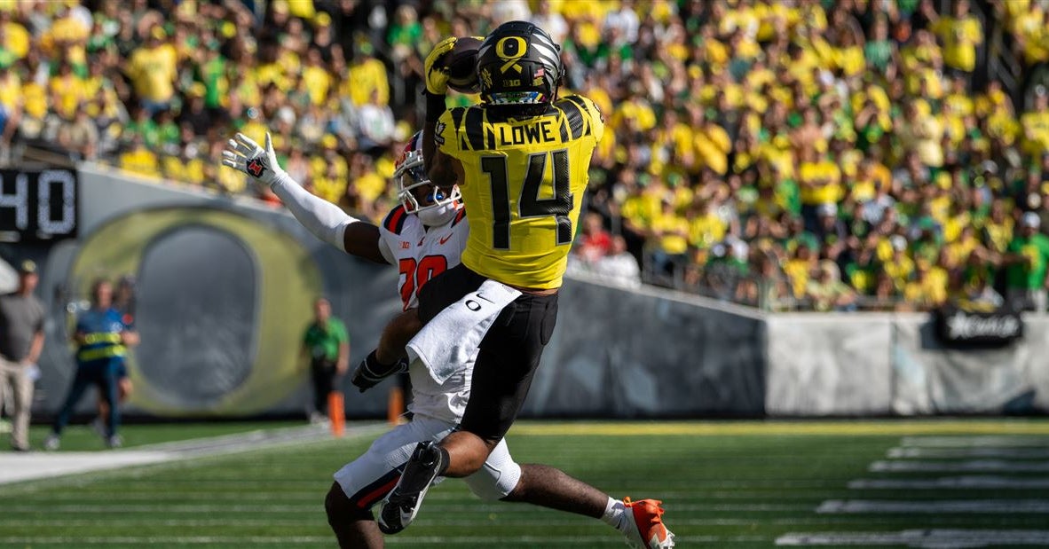 Justius Lowe's patience and hard work paying off, scores first career TD in Illinois win